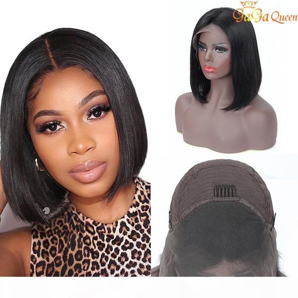 150% density lace front human hair wigs brazilian human remy hair 8"-14" straight short bob wig, Black;brown
150% density lace front human hair wigs brazilian human remy hair 8"-14" straight short bob wig, Black;brown