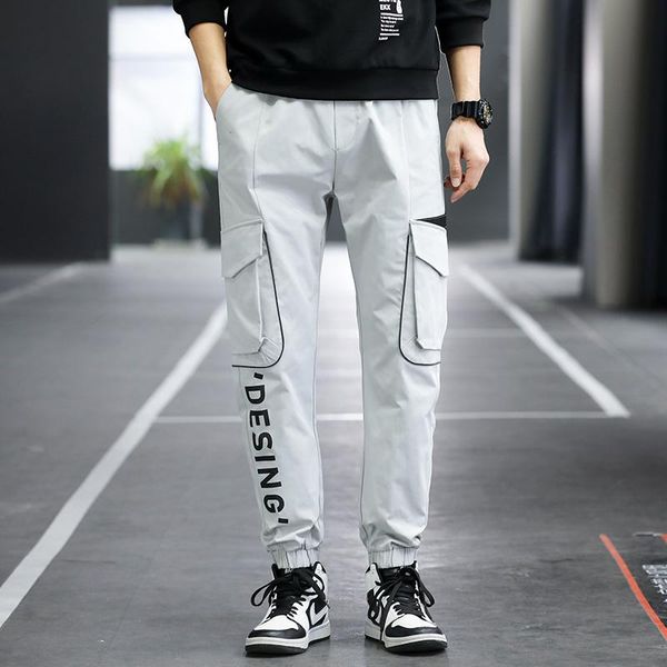 men's casual pants men 2021 spring new grey plus size joggers trousers solid color street wear sports pants trousers for men, Black
men's casual pants men 2021 spring new grey plus size joggers trousers solid color street wear sports pants trousers for men, Black
