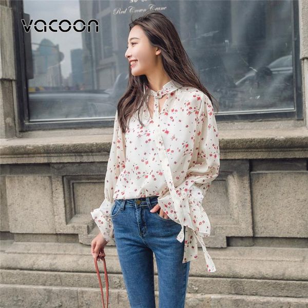 women's blouses & shirts female chiffon spring blouse waman vacation long sleeve printed summer beachl, White
women's blouses & shirts female chiffon spring blouse waman vacation long sleeve printed summer beachl, White