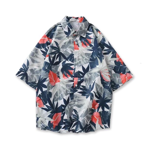 men's casual shirts hip hop streetware men's t-shirt hawaiian harajuku shirt style hiphop summer short sleeve, White;black
men's casual shirts hip hop streetware men's t-shirt hawaiian harajuku shirt style hiphop summer short sleeve, White;black