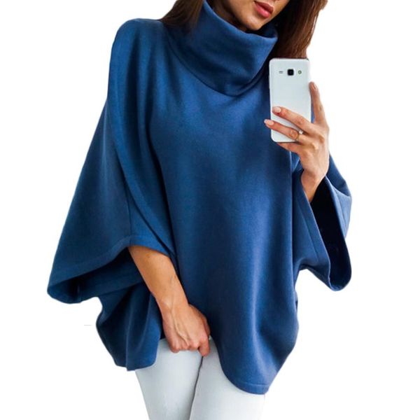 women ladies tassel cape coat fringe poncho winter warm women solid color cloak cape turtle neck batwing sleeve jumper poncho, Black
women ladies tassel cape coat fringe poncho winter warm women solid color cloak cape turtle neck batwing sleeve jumper poncho, Black