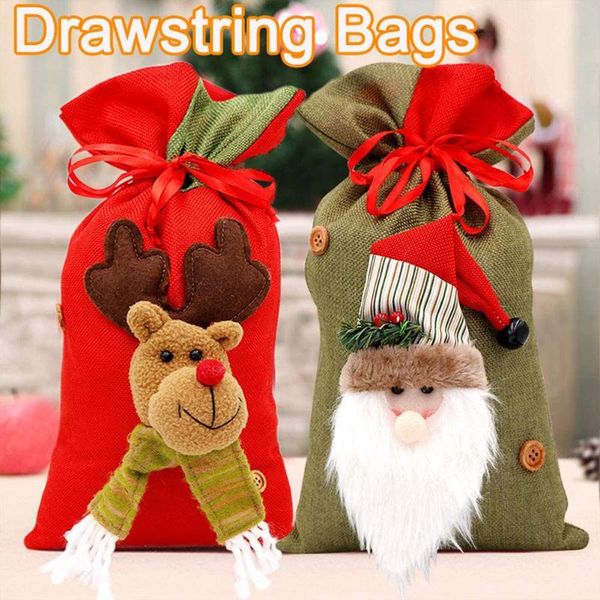 christmas decorations 3pcs bell candy gift drawstring pocket children santa deer snowman bags fireplace decoration
christmas decorations 3pcs bell candy gift drawstring pocket children santa deer snowman bags fireplace decoration