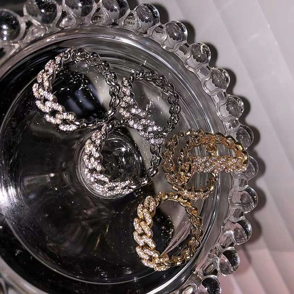 hbp korean simple temperament chain flash diamond micro inlaid minority light luxury fashion net red middle index finger ring female, Silver
hbp korean simple temperament chain flash diamond micro inlaid minority light luxury fashion net red middle index finger ring female, Silver