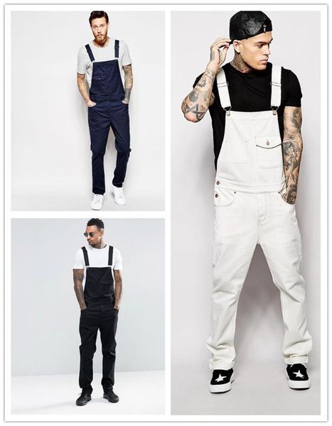 men's jeans denim white overalls slim slimming trousers casual sports, Blue
men's jeans denim white overalls slim slimming trousers casual sports, Blue