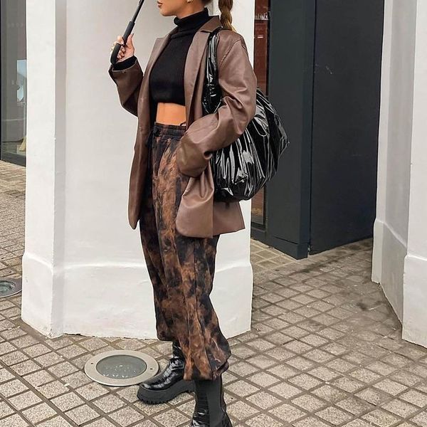 women's jackets women winter casual oversized bf classic solid long sleeve pu leather jacket warm 2021 autumn coat streetwear y2k e gir, Black;brown
women's jackets women winter casual oversized bf classic solid long sleeve pu leather jacket warm 2021 autumn coat streetwear y2k e gir, Black;brown