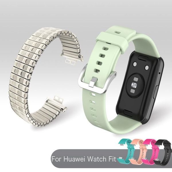 watch bands band for huawei fit strap elastic solo loop watchband metal replacement women men wrist bracelet silicone, Black;brown
watch bands band for huawei fit strap elastic solo loop watchband metal replacement women men wrist bracelet silicone, Black;brown