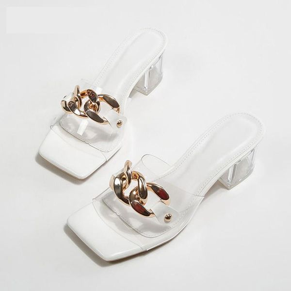 slippers pvc women shoes summer square heel peep toe shallow novelty patchwork party metal decoratio sweet fs21s108, Black
slippers pvc women shoes summer square heel peep toe shallow novelty patchwork party metal decoratio sweet fs21s108, Black