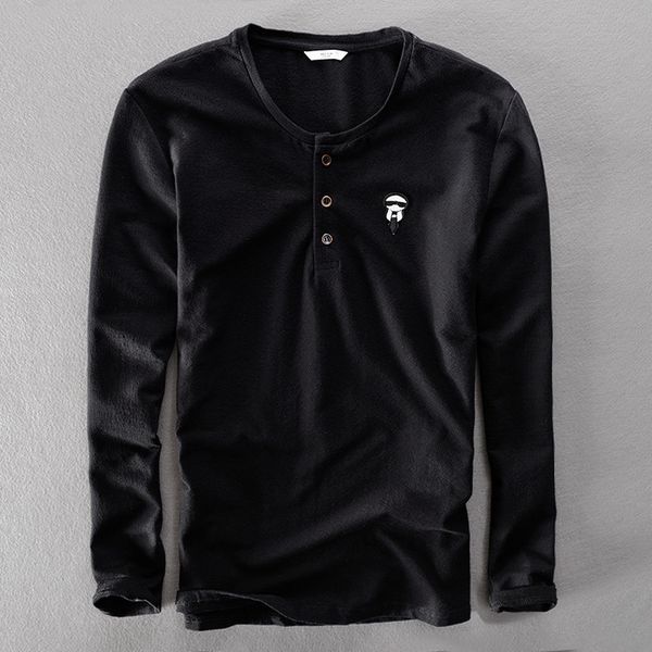 2021 new -3xl long sleeve cotton shirt black casual t-shirt mens o-neck fashion men t shirts brand clothing t-shirts male camisa kezs, White
2021 new -3xl long sleeve cotton shirt black casual t-shirt mens o-neck fashion men t shirts brand clothing t-shirts male camisa kezs, White