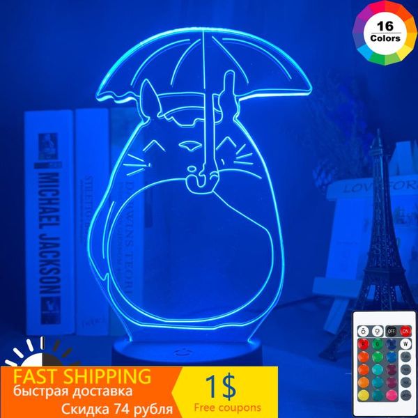night lights japanese anime my neighbor totoro open an umbrella bedroom led light lamp 3d illusion for kids girls birthday gift
night lights japanese anime my neighbor totoro open an umbrella bedroom led light lamp 3d illusion for kids girls birthday gift
