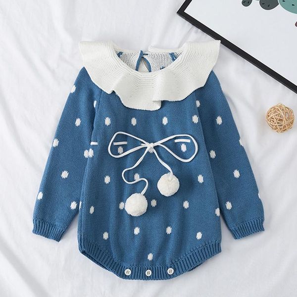 2021 baby knitted romper knitted autumn newborn girls jumpsuits clothes winter long sleeve toddler sweater children overall, Blue
2021 baby knitted romper knitted autumn newborn girls jumpsuits clothes winter long sleeve toddler sweater children overall, Blue