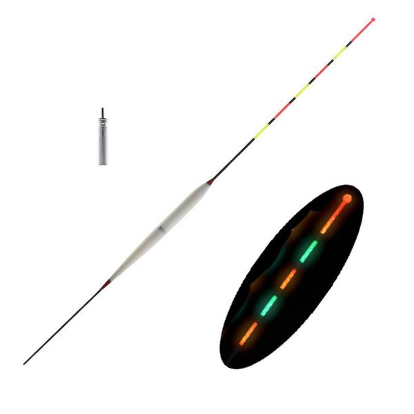 fishing accessories electronic float buoy 3 section red light balsa wood luminous beads bobber with battery
fishing accessories electronic float buoy 3 section red light balsa wood luminous beads bobber with battery