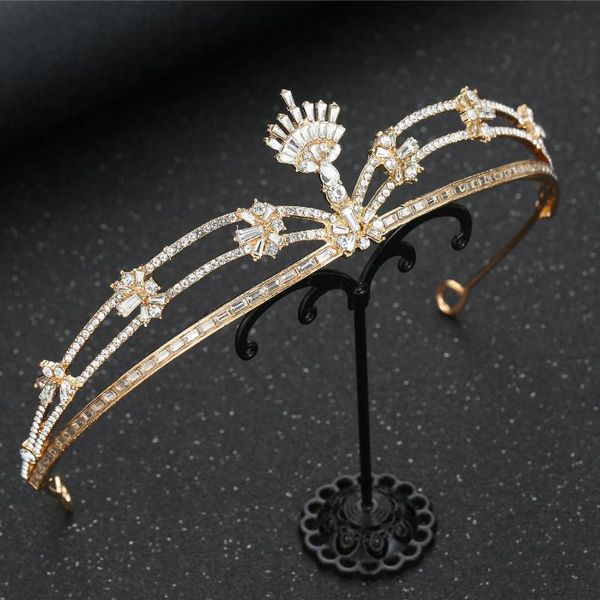 hair clips & barrettes baroque crystal rhinestone flower hairband women bridal headpiece wedding tiara accessories crown hairwear jewelry, Golden;silver
hair clips & barrettes baroque crystal rhinestone flower hairband women bridal headpiece wedding tiara accessories crown hairwear jewelry, Golden;silver