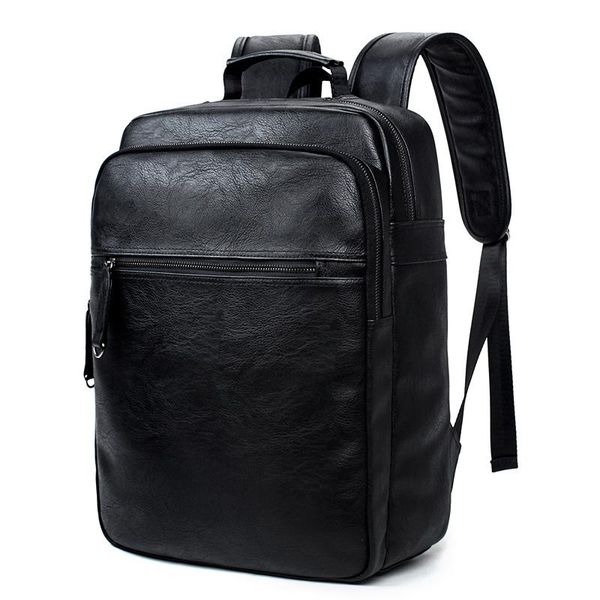 backpack 2021 fashion men backpacks pu leather male korean student boy business lapschool bag
backpack 2021 fashion men backpacks pu leather male korean student boy business lapschool bag