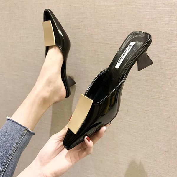 dress shoes women fashion black round toe pu leather slip on summer high heel lady green comfort zapatos dama e9170
dress shoes women fashion black round toe pu leather slip on summer high heel lady green comfort zapatos dama e9170