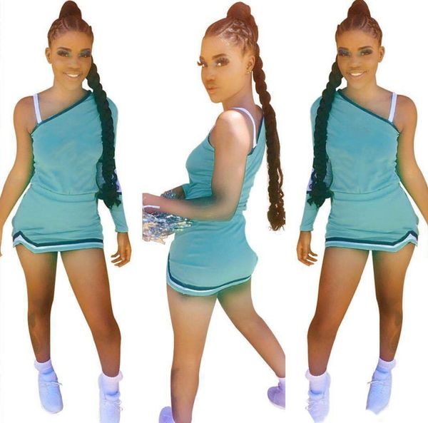 summer women tank mini skirt two piece set sleeveless outfits tracksuits plus size 2xl sportswear sleeveless t-shirt dress 4499, Black;gray
summer women tank mini skirt two piece set sleeveless outfits tracksuits plus size 2xl sportswear sleeveless t-shirt dress 4499, Black;gray