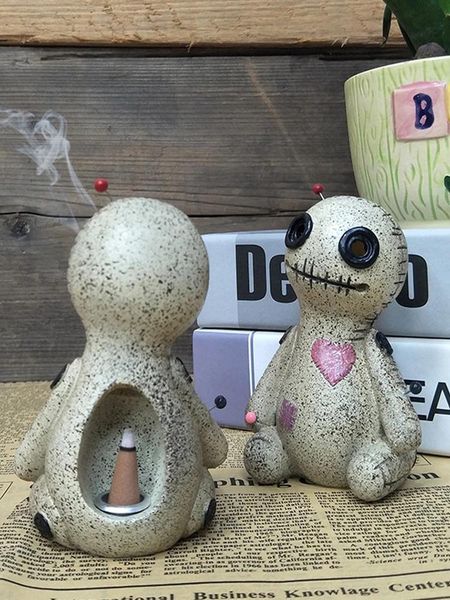fragrance lamps voodoo doll cone burner incense burners deskresin with wonderful smelling ornament handmade craft home decor figurines
fragrance lamps voodoo doll cone burner incense burners deskresin with wonderful smelling ornament handmade craft home decor figurines