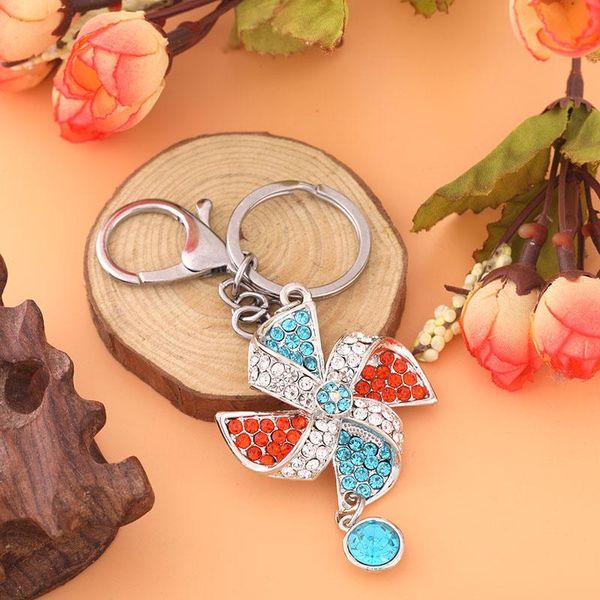 keychains 2021 zircon windmill style keychain fashion versatile jewelry cute shiny metal accessories fine ladies bag pendant, Silver
keychains 2021 zircon windmill style keychain fashion versatile jewelry cute shiny metal accessories fine ladies bag pendant, Silver