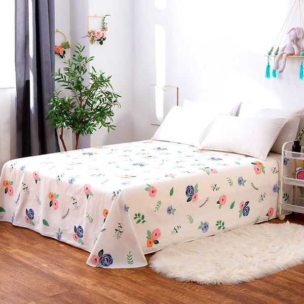 sheets & sets 100% cotton floral print flat sheet for children adults single double bed bedsheets (no case) xf723-14
sheets & sets 100% cotton floral print flat sheet for children adults single double bed bedsheets (no case) xf723-14