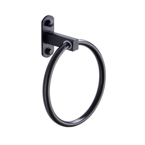 black towel holder towel ring round wall mounted rack shelf stainless steel bathroom accessories
black towel holder towel ring round wall mounted rack shelf stainless steel bathroom accessories