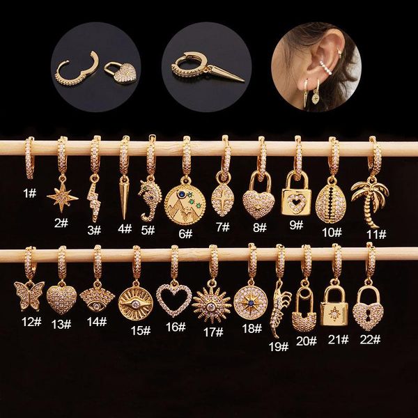 dangle & chandelier creative design exaggerated zircon lock butterfly round earrings for women fashion personality piercing ear jewelry, Silver
dangle & chandelier creative design exaggerated zircon lock butterfly round earrings for women fashion personality piercing ear jewelry, Silver