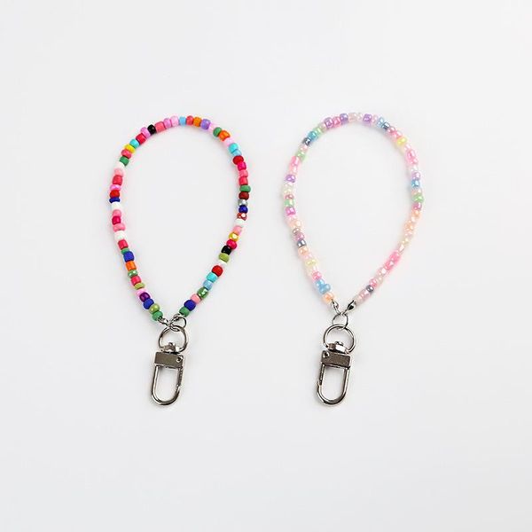 keychains colorful beads chains strap keychain for women mobile phone hanging rope lanyard jewelry accessories, Silver
keychains colorful beads chains strap keychain for women mobile phone hanging rope lanyard jewelry accessories, Silver