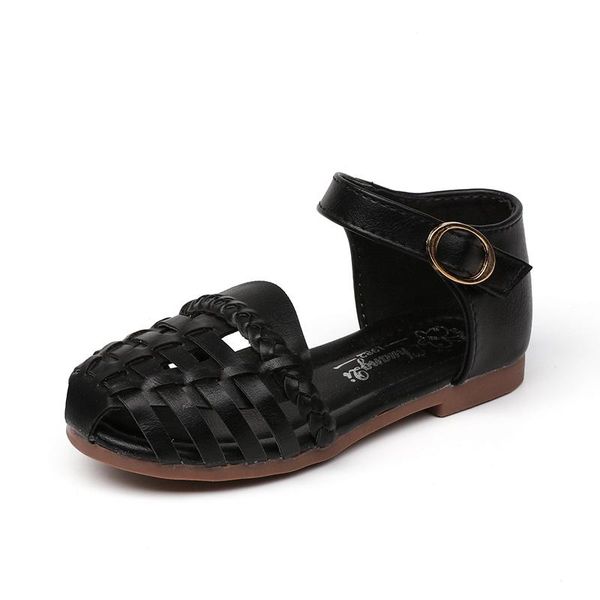 sandals girls kids shoes princess sweet toe-capped anti-kick beach for toddlers big children's soft summer 21-35, Black;red
sandals girls kids shoes princess sweet toe-capped anti-kick beach for toddlers big children's soft summer 21-35, Black;red