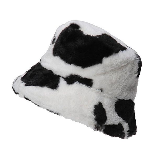 berets women fashion plush warm basin hat cow milk pattern fisherman cap fedoras lovely decor accessories props, Blue;gray
berets women fashion plush warm basin hat cow milk pattern fisherman cap fedoras lovely decor accessories props, Blue;gray