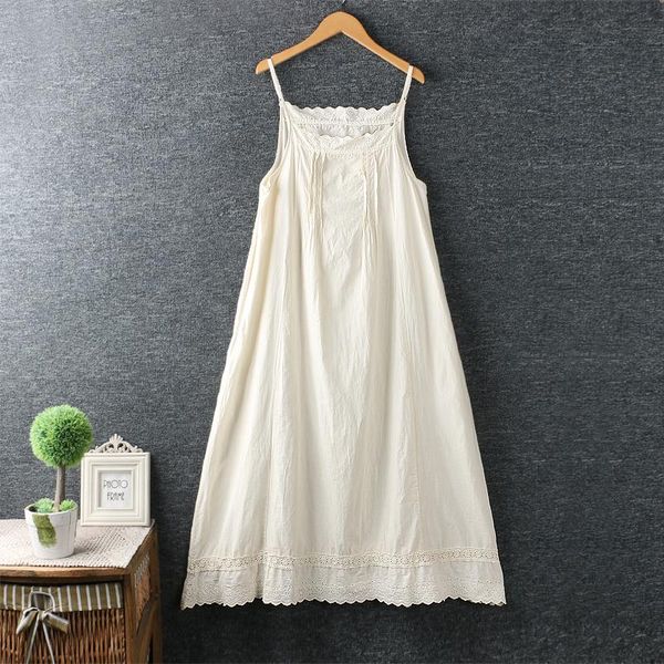 casual dresses 2021 summer spaghetti strap dress small fresh cotton and linen loose, Black;gray
casual dresses 2021 summer spaghetti strap dress small fresh cotton and linen loose, Black;gray