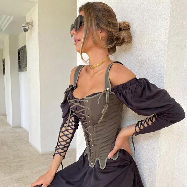 women's tanks & camis hirigin 2021 women strappy corset cross lace-up sleeveless waspie girdle cinch tank for girls, apricot/army gree, White
women's tanks & camis hirigin 2021 women strappy corset cross lace-up sleeveless waspie girdle cinch tank for girls, apricot/army gree, White