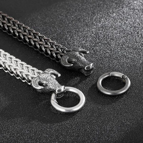 charm bracelets jewels store vintage zodiac bull accessories men's black steel color bracelet birthday gift for man js139892-kjx, Golden;silver
charm bracelets jewels store vintage zodiac bull accessories men's black steel color bracelet birthday gift for man js139892-kjx, Golden;silver