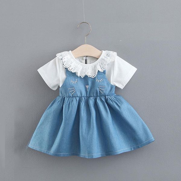 girl's dresses baby dress toddler born girls clothes cute ruched cartoon patchwork denim skirt party princess casual, Red;yellow
girl's dresses baby dress toddler born girls clothes cute ruched cartoon patchwork denim skirt party princess casual, Red;yellow