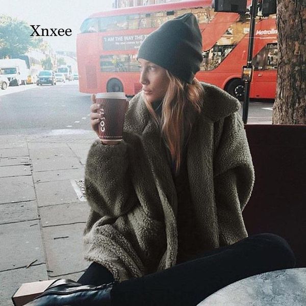 women's fur & faux winter ladies casual jacket fleece zipper oversized to keep warm in, Black
women's fur & faux winter ladies casual jacket fleece zipper oversized to keep warm in, Black