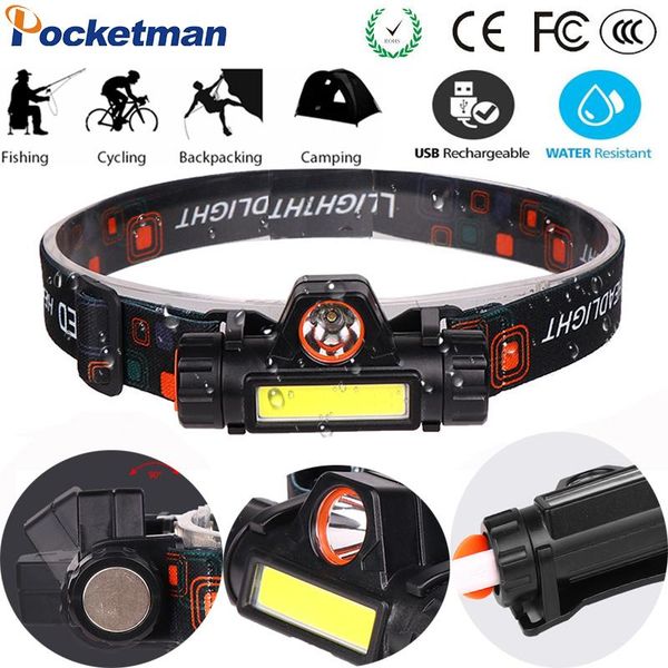 portable mini waterproof led headlamp xpe+cobled with magnet headlight usb rechargeable built-in battery heahead torch head lamp
portable mini waterproof led headlamp xpe+cobled with magnet headlight usb rechargeable built-in battery heahead torch head lamp