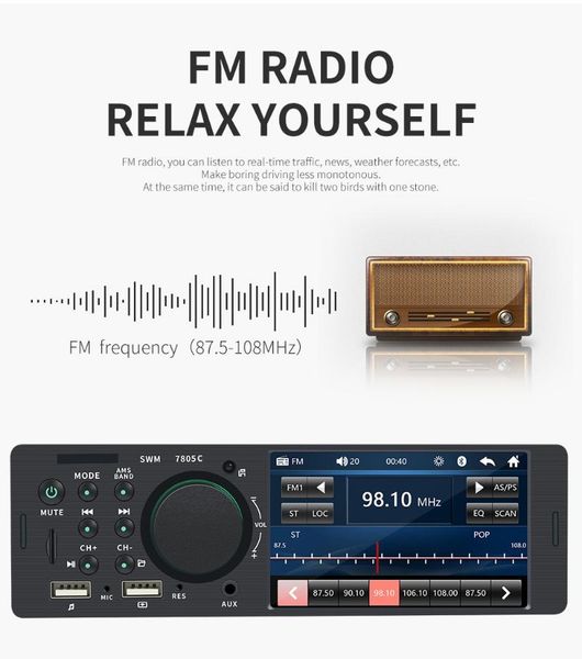 car video 1 din autoradi0 4.1" stereo radio touc screen fm usb/aux/ remote control audio mp4 mp5 player
car video 1 din autoradi0 4.1" stereo radio touc screen fm usb/aux/ remote control audio mp4 mp5 player