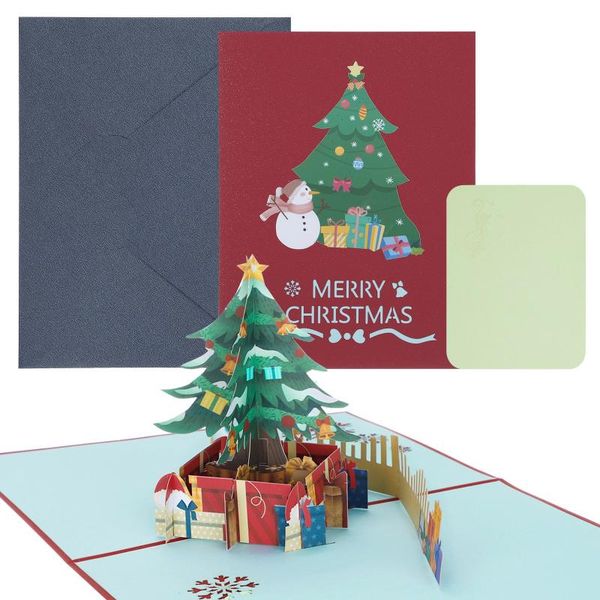 greeting cards 3d christmas tree poped up gift envelope friend family blessing postcard for birthday year xmas decoration
greeting cards 3d christmas tree poped up gift envelope friend family blessing postcard for birthday year xmas decoration