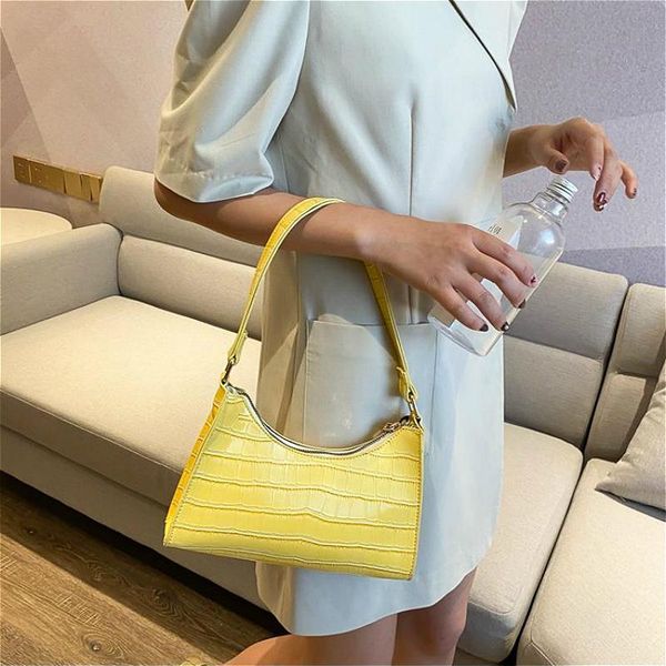 cross body crocodile pattern pu leather female shoulder bag fashion ladies armpit vintage women baguette purse handbags small clutch
cross body crocodile pattern pu leather female shoulder bag fashion ladies armpit vintage women baguette purse handbags small clutch