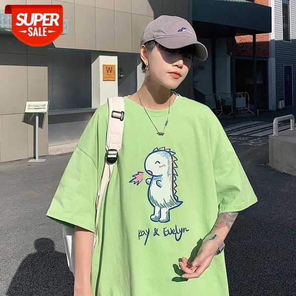 american retro t-shirt vintage avocado green net red male super fire five-point sleeve couple #gx9x, White;black
american retro t-shirt vintage avocado green net red male super fire five-point sleeve couple #gx9x, White;black