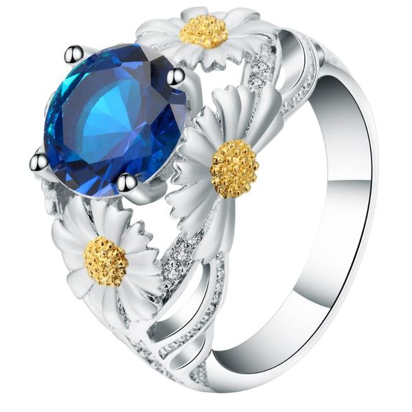 wedding rings ufooro romantic flower silver color female women's custom jewelry beautiful bands, Slivery;golden
wedding rings ufooro romantic flower silver color female women's custom jewelry beautiful bands, Slivery;golden