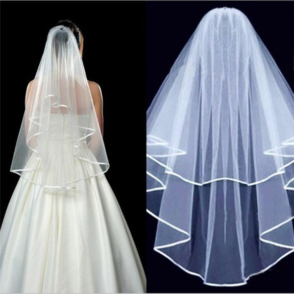 bridal veils 2021 simple short tulle wedding two layer with comb white ivory veil for bride mariage accessories s3, Black
bridal veils 2021 simple short tulle wedding two layer with comb white ivory veil for bride mariage accessories s3, Black