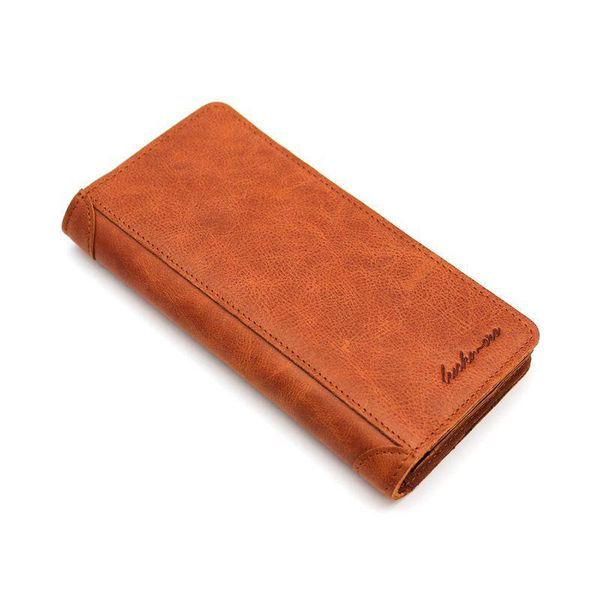 wallets 100% genuine oil wax cowhide leather men long bifold wallet purse vintage designer male carteira, Red;black
wallets 100% genuine oil wax cowhide leather men long bifold wallet purse vintage designer male carteira, Red;black