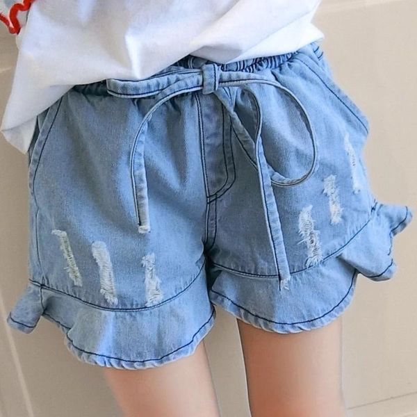 shorts children clothing korean baby girl denim fashion ruffles skirt-shorts kids girls cowboy casual trousers, Black
shorts children clothing korean baby girl denim fashion ruffles skirt-shorts kids girls cowboy casual trousers, Black