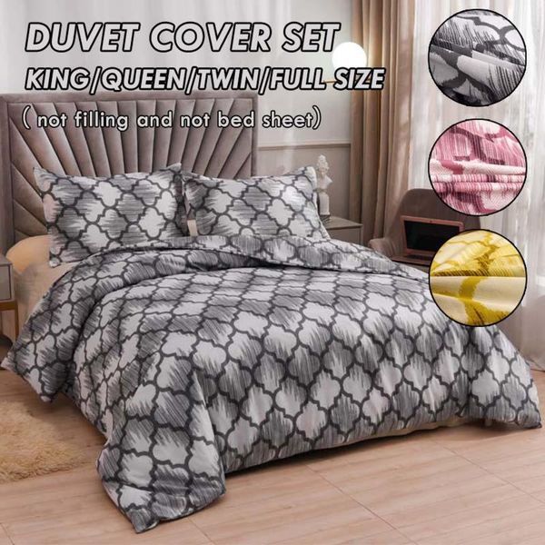 bedding sets 2/3 pcs geometric duvet cover set with pillowcase luxury zip quilt bedroom twin full king size
bedding sets 2/3 pcs geometric duvet cover set with pillowcase luxury zip quilt bedroom twin full king size