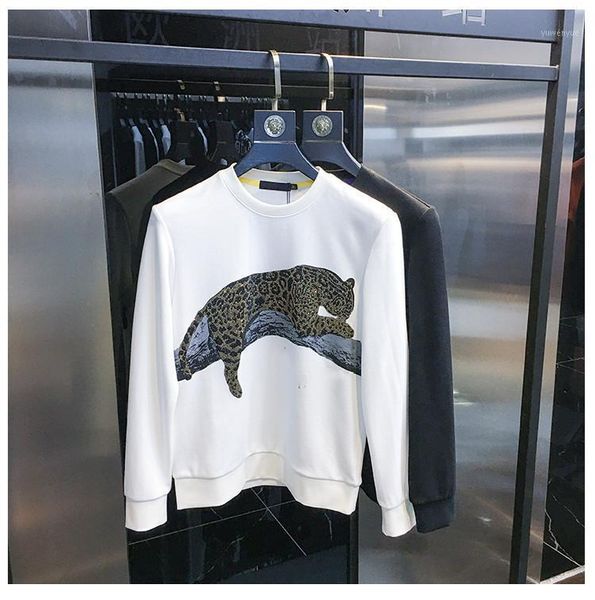 men's hoodies & sweatshirts wz0974 fashion 2021 runway luxury european design party style clothing, Black
men's hoodies & sweatshirts wz0974 fashion 2021 runway luxury european design party style clothing, Black