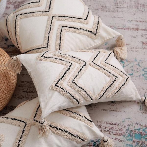 cushion/decorative pillow dunxdeco cushion cover decorative case modern simple bohemia geometric cotton thread embroidery sofa chair bed cou
cushion/decorative pillow dunxdeco cushion cover decorative case modern simple bohemia geometric cotton thread embroidery sofa chair bed cou