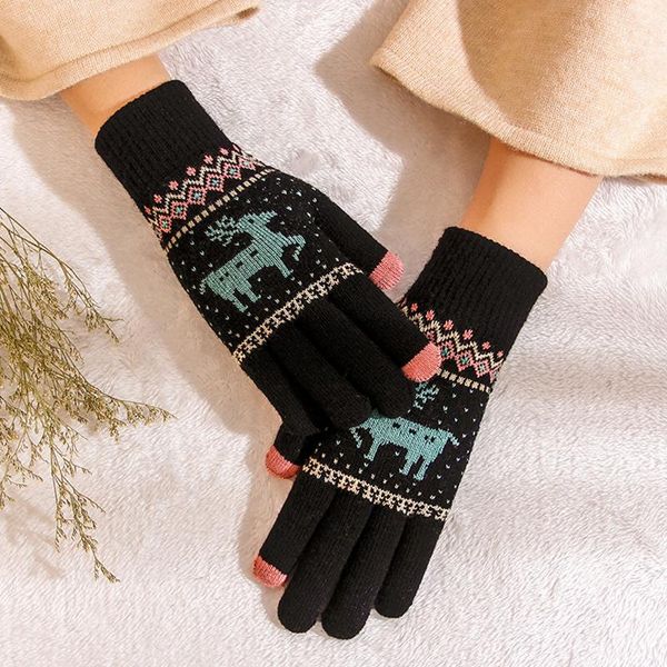 five fingers gloves 2021 fashion knitted thick for men & women christmas deer printed warm autumn winter full finger 2 style 6 color, Blue;gray
five fingers gloves 2021 fashion knitted thick for men & women christmas deer printed warm autumn winter full finger 2 style 6 color, Blue;gray