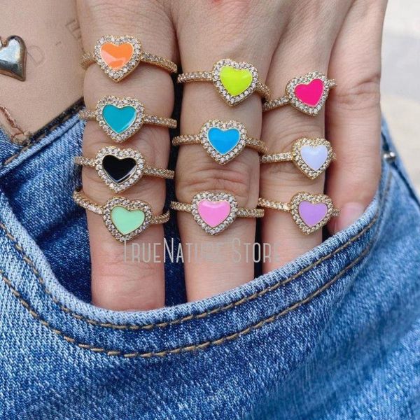cluster rings 5pcs rm38965 ladies adjustable cubic zirconia gold plated colors clear enamel heart shape ring, Golden;silver
cluster rings 5pcs rm38965 ladies adjustable cubic zirconia gold plated colors clear enamel heart shape ring, Golden;silver