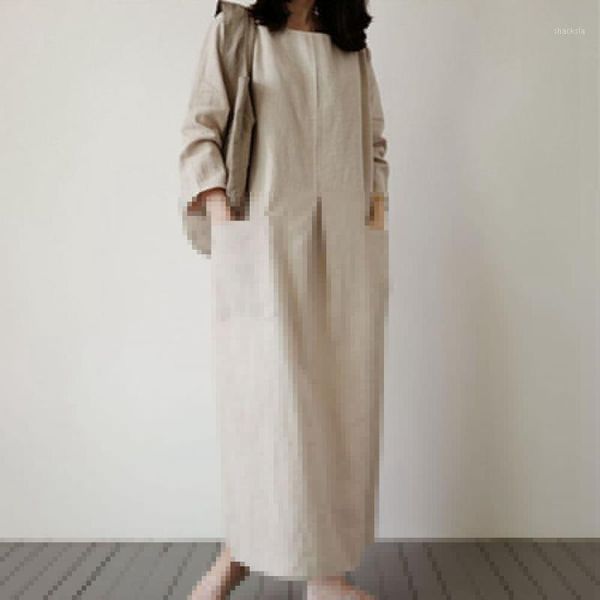 dress 2021 style three-quarter sleeve ladies fashion pullover with maxi length pockets plain h-line straight casual dresses, Black;gray
dress 2021 style three-quarter sleeve ladies fashion pullover with maxi length pockets plain h-line straight casual dresses, Black;gray