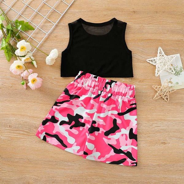 clothing sets fashion children girls summer mesh singlet pink camo skirt 2pcs clothes set outfit sunset, White
clothing sets fashion children girls summer mesh singlet pink camo skirt 2pcs clothes set outfit sunset, White