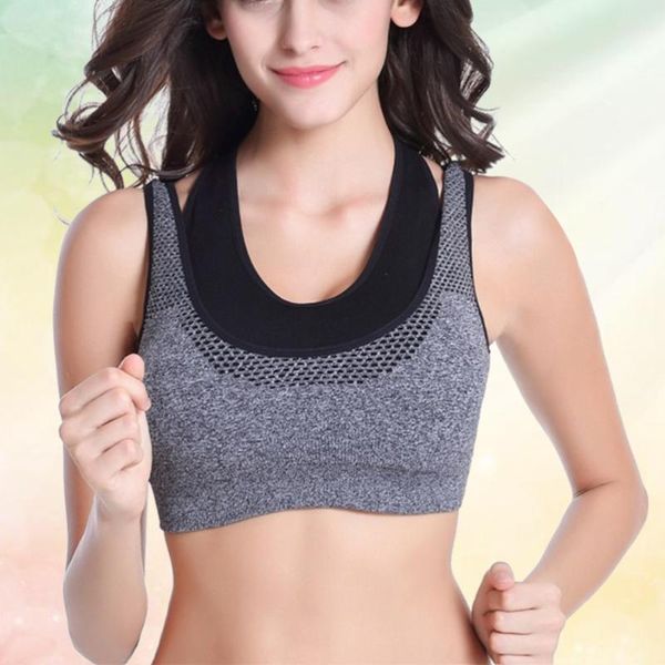 gym clothing wire quick dry shockproof fake two-piece sports bra fitness underwear running sleep vest crop seamless bras( s/=s grey, White;black
gym clothing wire quick dry shockproof fake two-piece sports bra fitness underwear running sleep vest crop seamless bras( s/=s grey, White;black