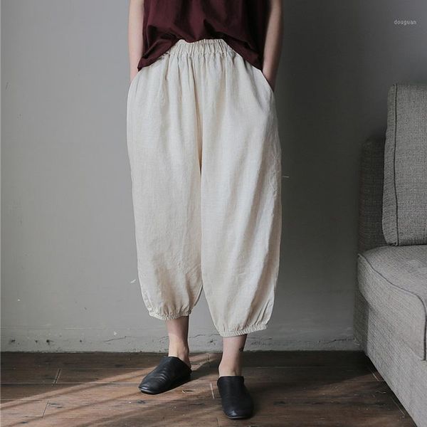 women's pants & capris johnature women cotton linen wide leg 2021 summer solid color trouser elastic waist vintage cloths loose, Black;white
women's pants & capris johnature women cotton linen wide leg 2021 summer solid color trouser elastic waist vintage cloths loose, Black;white